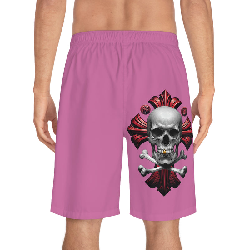 Men's Board Shorts - Light Pink