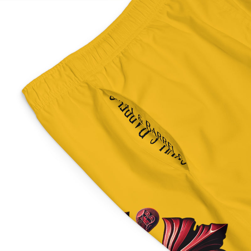 Men's Board Shorts - Yellow
