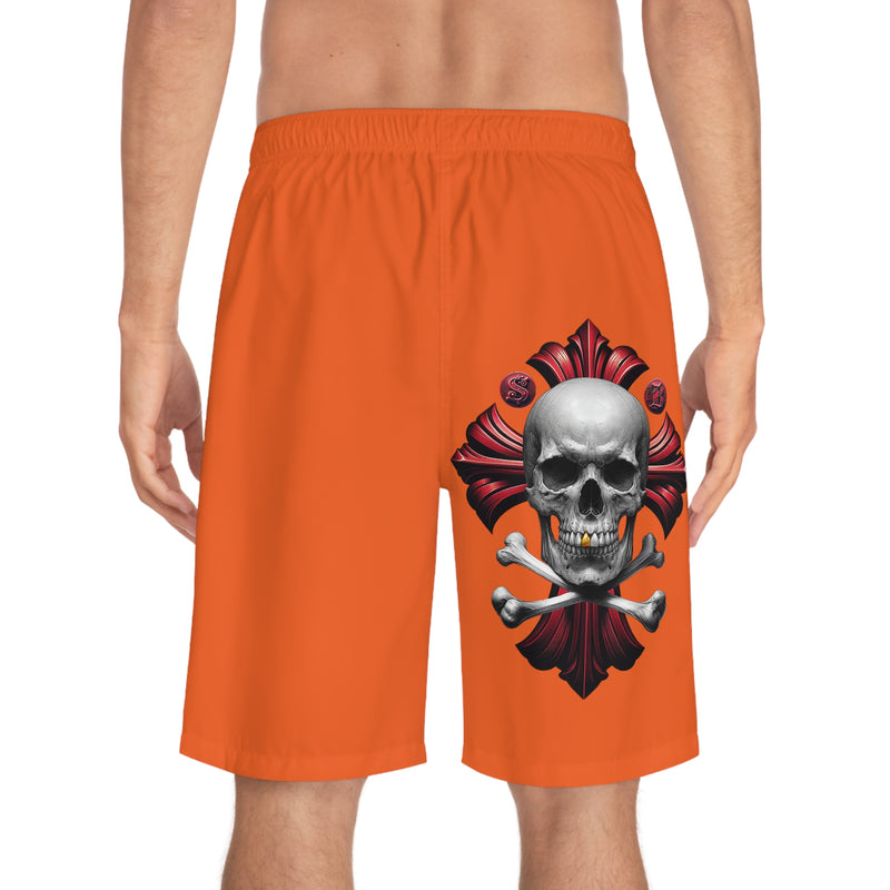 Men's Board Shorts - Orange