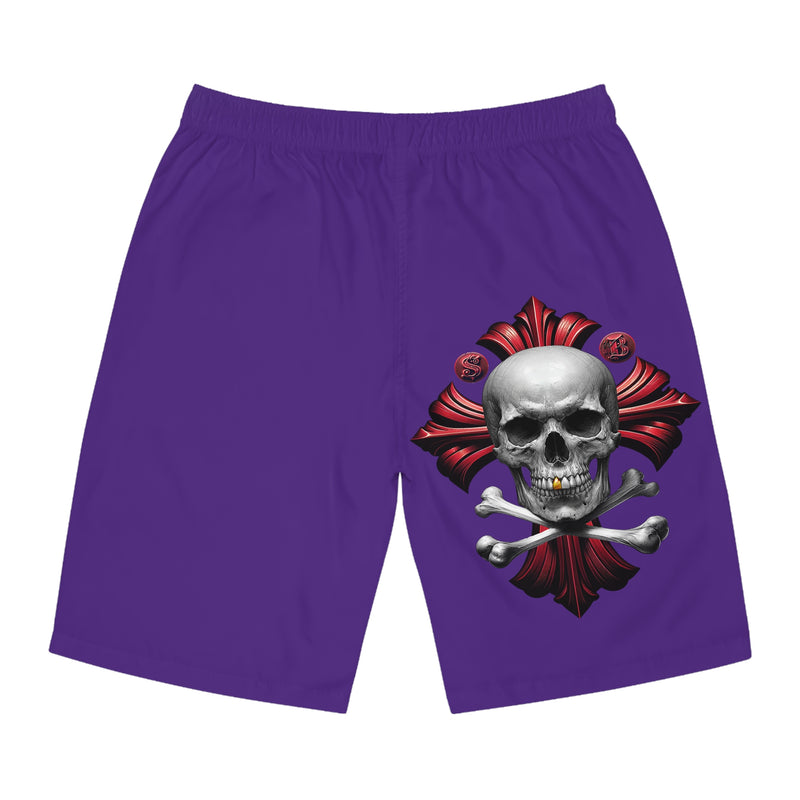 Men's Board Shorts - Purple