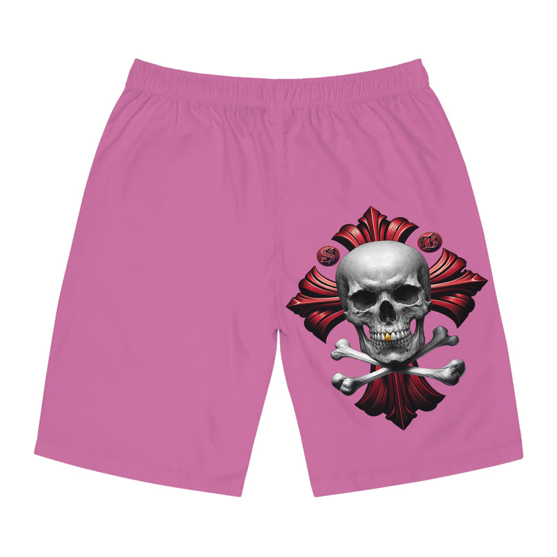 Men's Board Shorts - Light Pink