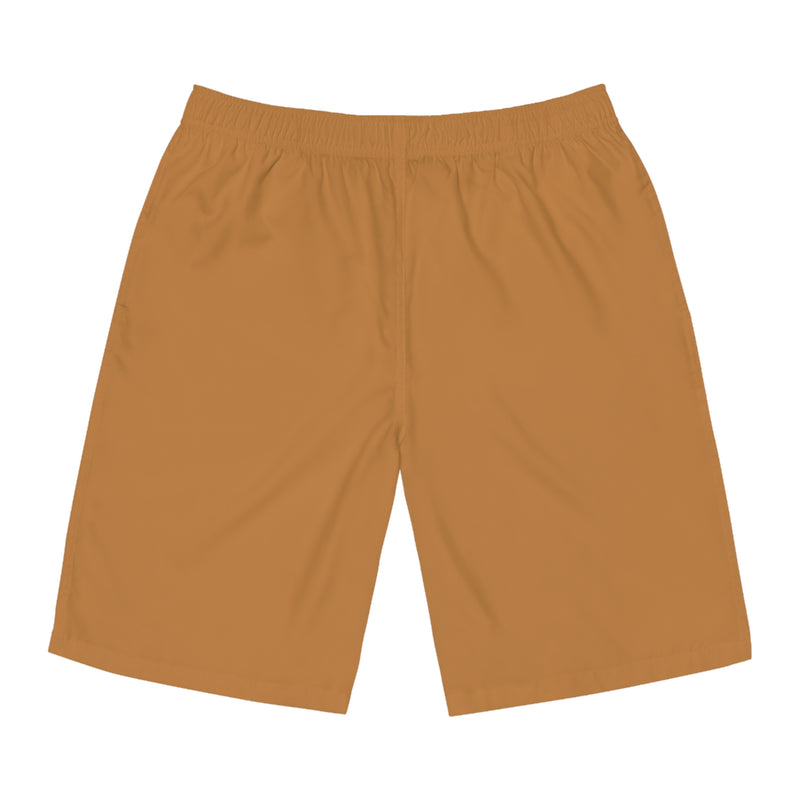Men's Board Shorts - Light Brown