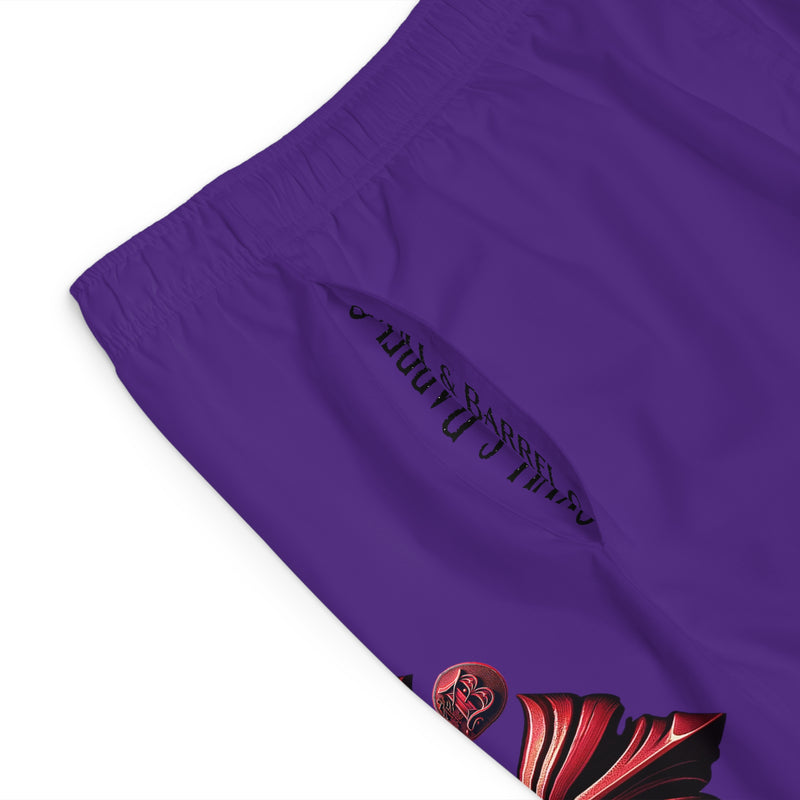 Men's Board Shorts - Purple