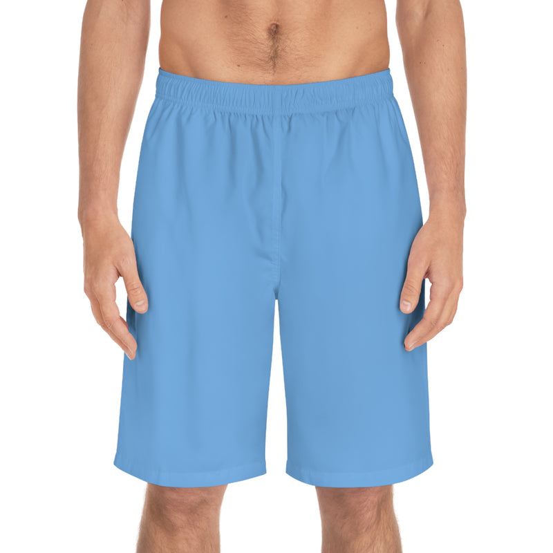 Men's Board Shorts - Light Blue