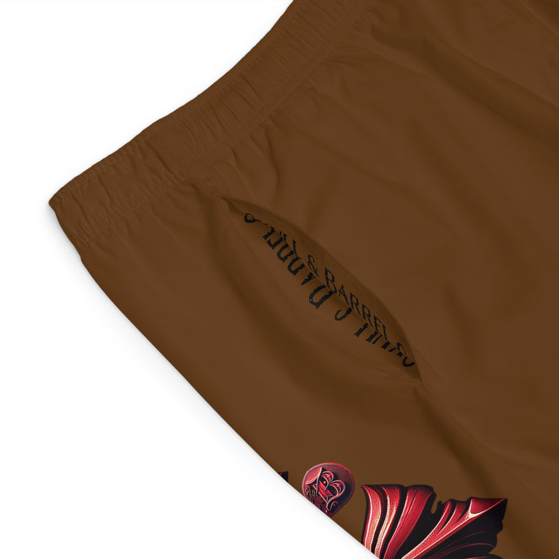 Men's Board Shorts - Brown