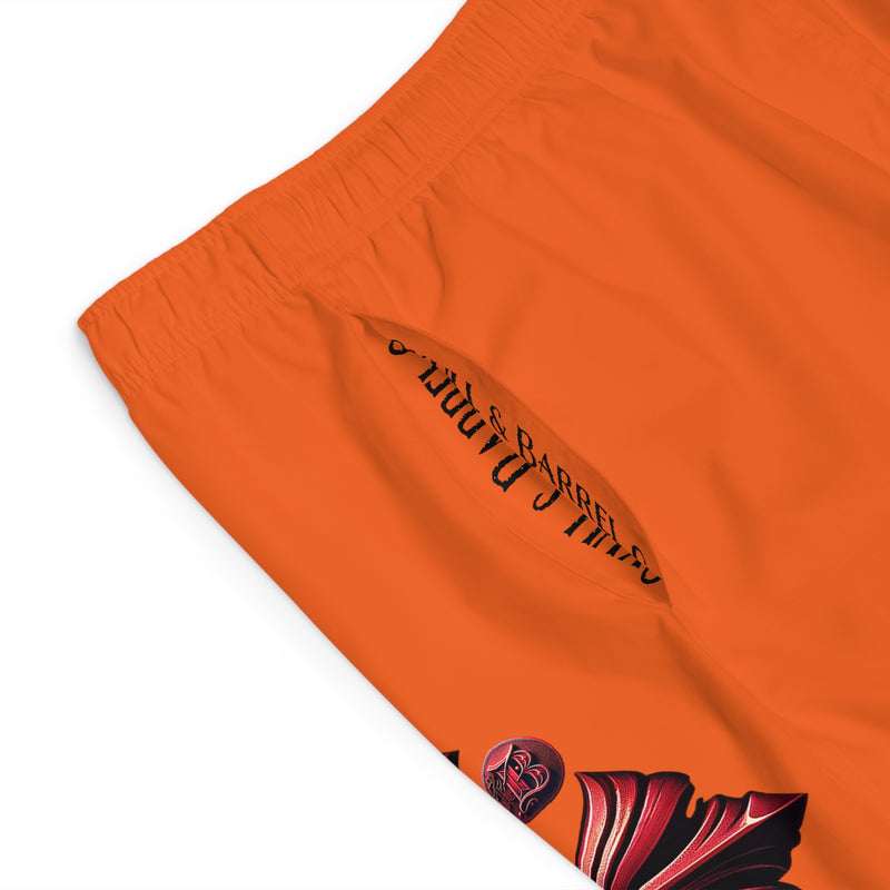 Men's Board Shorts - Orange