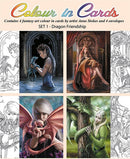 Dragon Friendship Color-In Cards - 4 Pack - Skull & Barrel Co.