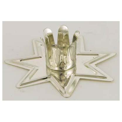 Silver Fairy Star Chime candle holder
