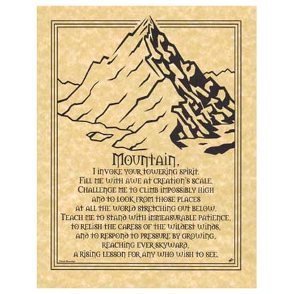 Mountain Prayer poster