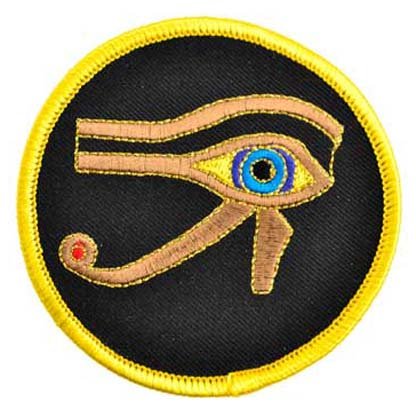Eye of Horus sew-on patch 3"