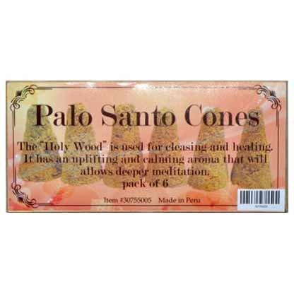 Palo Santo 6 cones - Skull & Barrel Co.