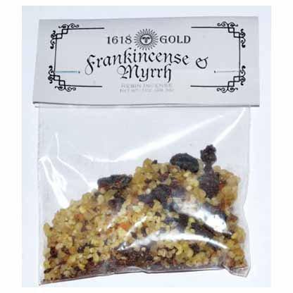 Frankincense & Myrrh Granular incense Mix 1 oz - Skull & Barrel Co.
