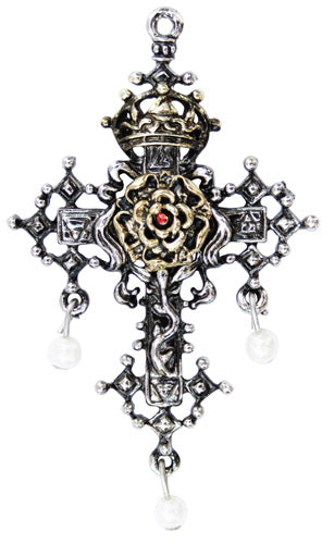 Hampton Court Rosy Cross for Faith and Devotion - Skull & Barrel Co.