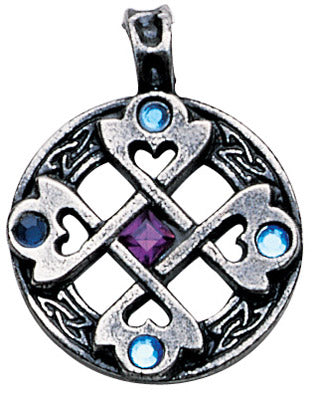 Celtic Cross Heart Pendant for True & Happy Friendship - Skull & Barrel Co.