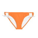 "Skull & Barrel" Base Crusta - White Logo - Loop Tie Side Bikini Bottom (AOP)