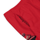 Men's Board Shorts - Dark Red