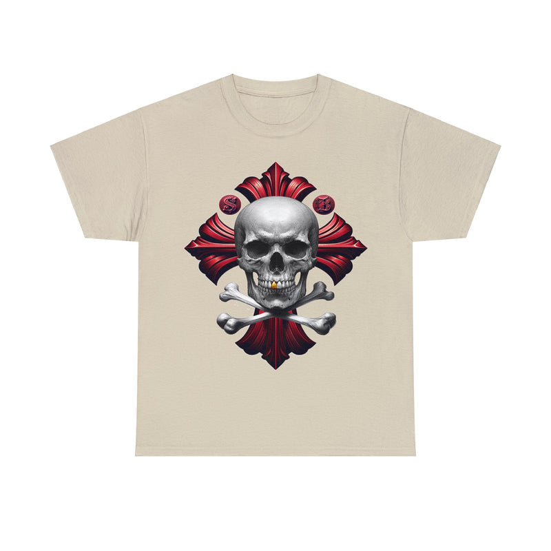 "Skull & Barrel" Unisex Heavy Cotton T-Shirt