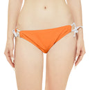"Skull & Barrel" Base Crusta - White Logo - Loop Tie Side Bikini Bottom (AOP)