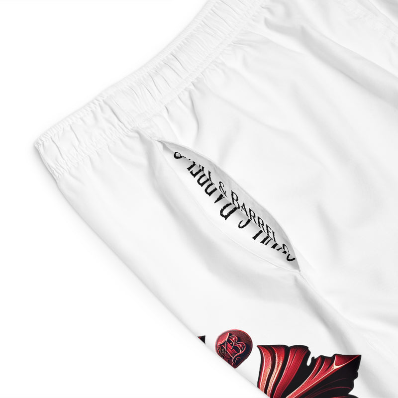 Men's Board Shorts - White