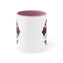 "Skull & Barrel" Accent Coffee Mug, 11oz