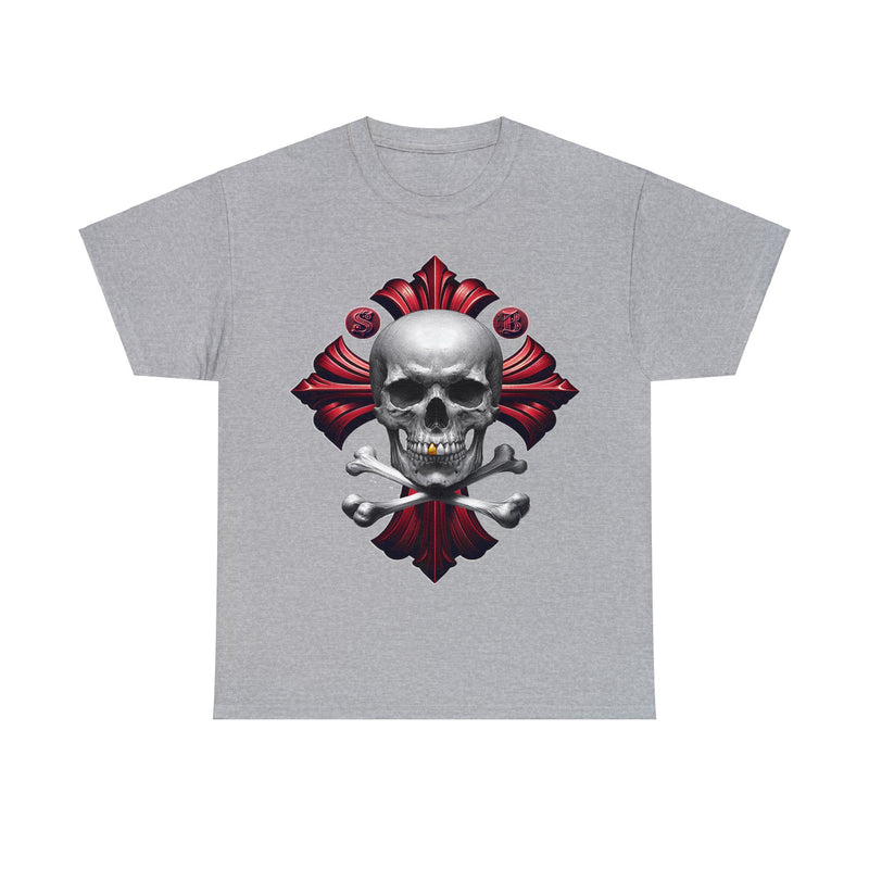 "Skull & Barrel" Unisex Heavy Cotton T-Shirt