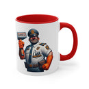 "Compliance Officer" Accent Coffee Mug, 11oz