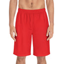 Men's Board Shorts - Red