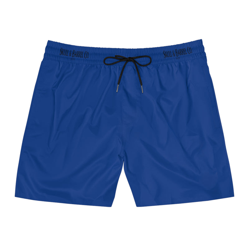 Men's Mid-Length Swim Shorts - Dark Blue