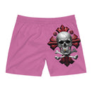 Men's Mid-Length Swim Shorts - Light Pink