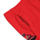 Men's Board Shorts - Red