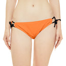 "Skull & Barrel" Base Crusta - White Logo - Loop Tie Side Bikini Bottom (AOP)