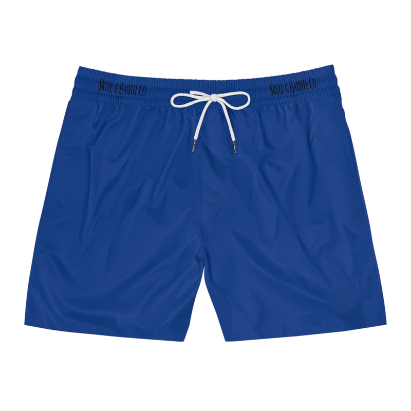 Men's Mid-Length Swim Shorts - Dark Blue