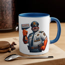"Compliance Officer" Accent Coffee Mug, 11oz