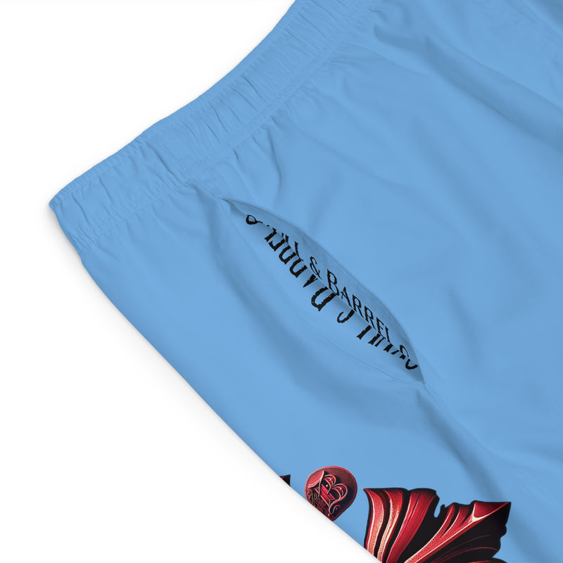 Men's Board Shorts - Light Blue