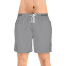 Men's Mid-Length Swim Shorts - Grey