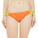"Skull & Barrel" Base Crusta - Black Logo - Loop Tie Side Bikini Bottom (AOP)