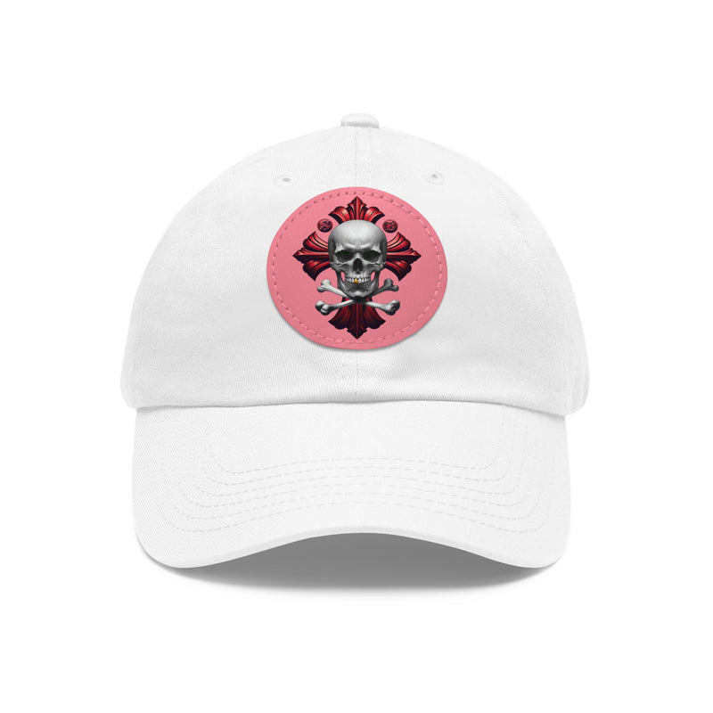 "Skull & Barrel Co." Hat with Leather Patch (Round)