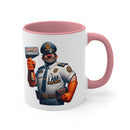 "Compliance Officer" Accent Coffee Mug, 11oz