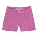 Men's Mid-Length Swim Shorts - Light Pink