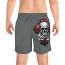 Men's Mid-Length Swim Shorts - Dark Grey