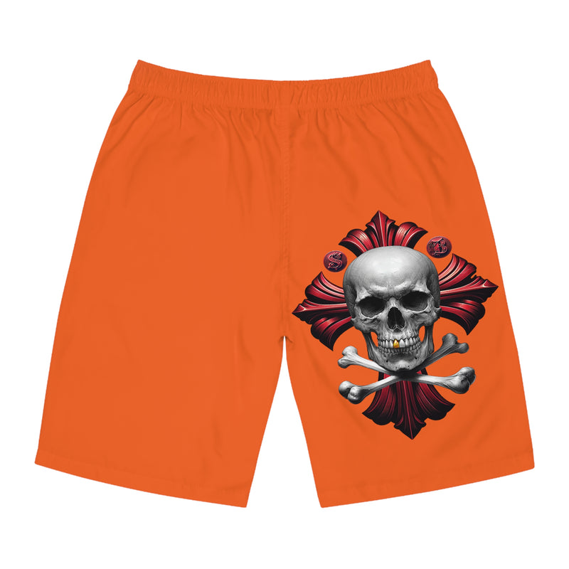 Men's Board Shorts - Orange