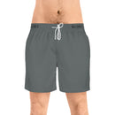 Men's Mid-Length Swim Shorts - Dark Grey