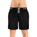 Men's Mid-Length Swim Shorts - Black