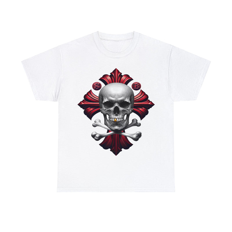 "Skull & Barrel" Unisex Heavy Cotton T-Shirt