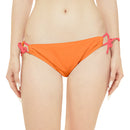 "Skull & Barrel" Base Crusta - White Logo - Loop Tie Side Bikini Bottom (AOP)