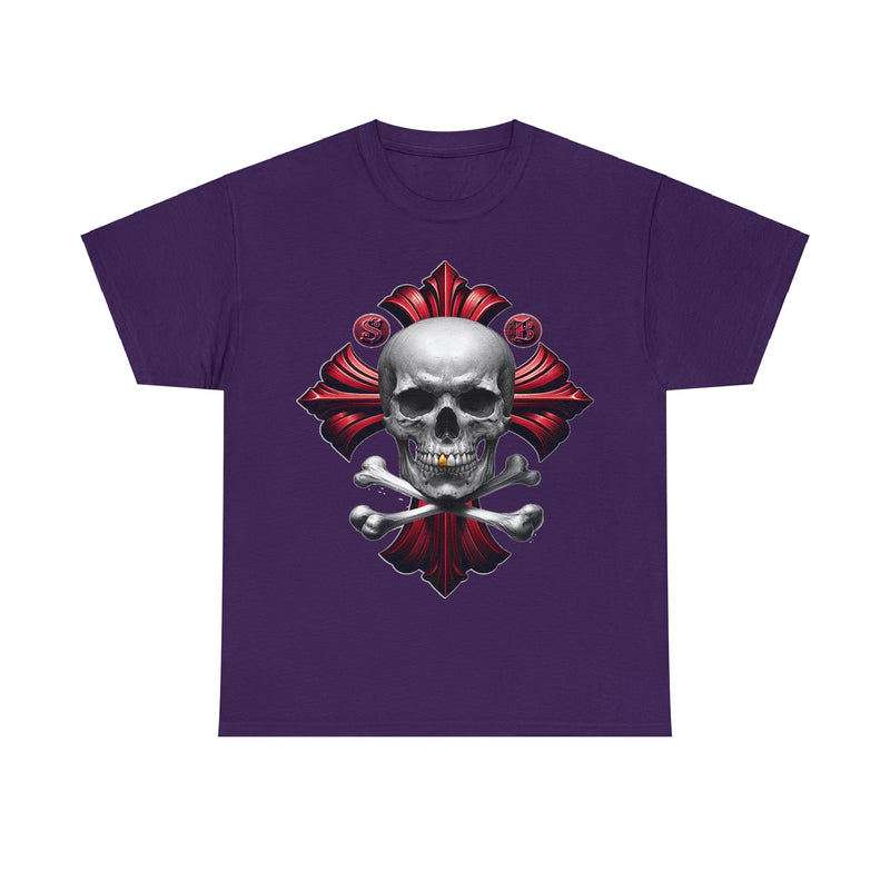 "Skull & Barrel" Unisex Heavy Cotton T-Shirt