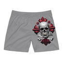 Men's Mid-Length Swim Shorts - Grey