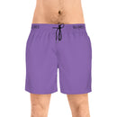 Men's Mid-Length Swim Shorts - Light Purple