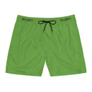 Men's Mid-Length Swim Shorts - Green