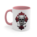 "Skull & Barrel" Accent Coffee Mug, 11oz